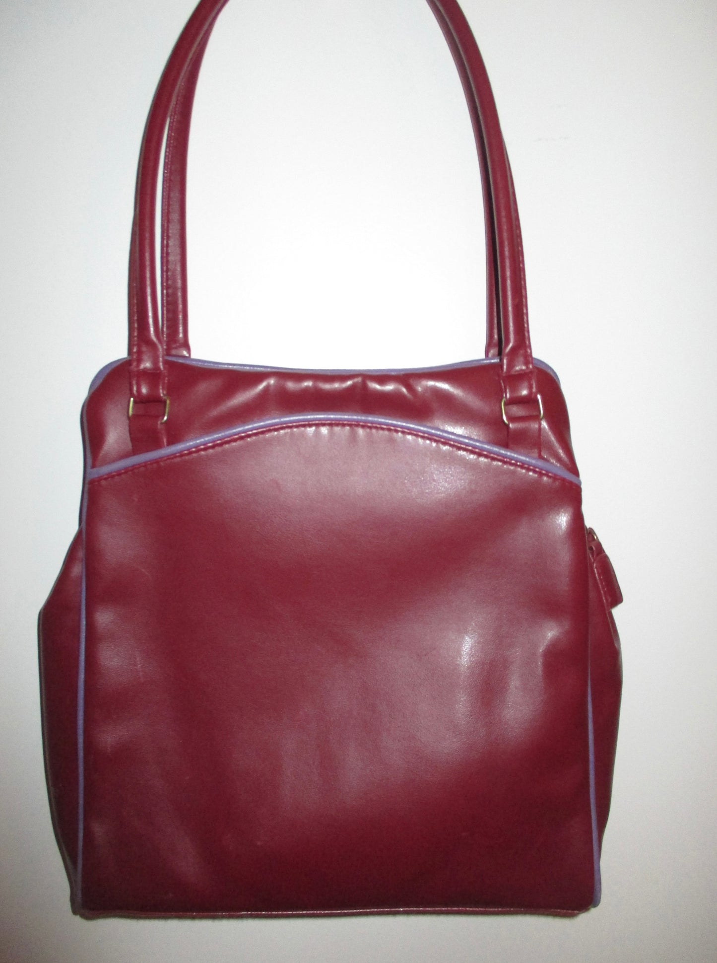 RED WINE SHOULDER BAG